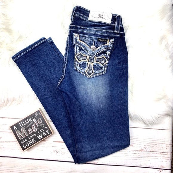 Miss Me Denim - 👖NWOT |•MISS ME•| Signature Skinny Jeans 27x29👖